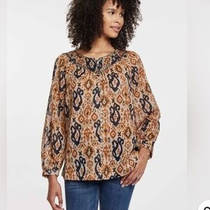 Beach Lunch Lounge Penelope Women's
Top Blouse Grecian size medium
